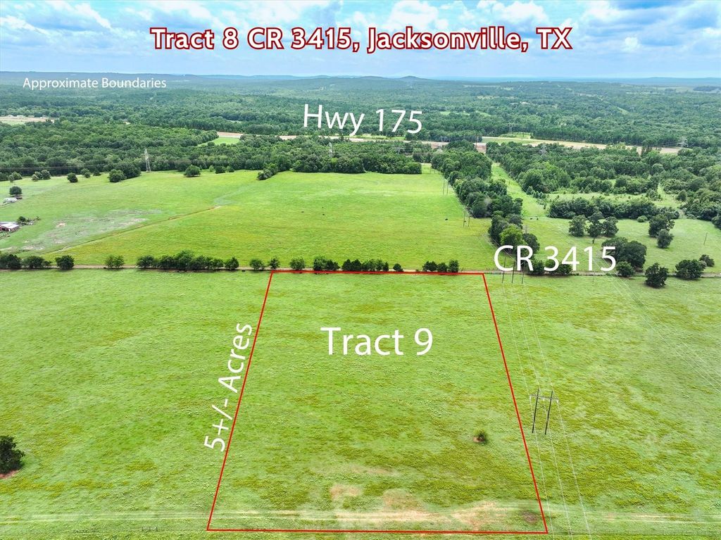 Tract 9 County Road 3415, Jacksonville, TX 75766