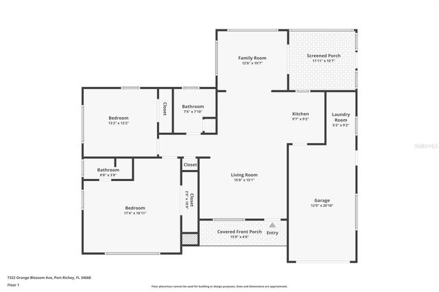 7322 ORANGE BLOSSOM AVENUE, Port Richey, FL 34668