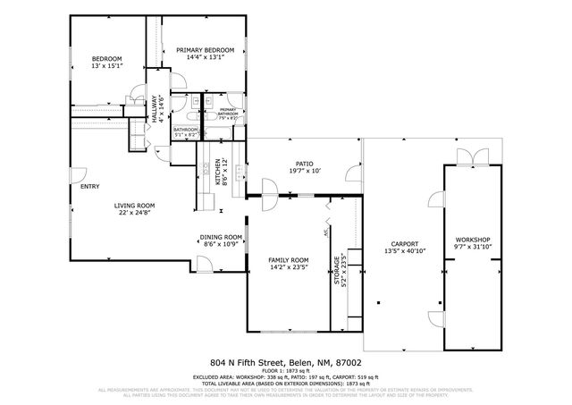 804 N 5th Street, Belen, NM 87002