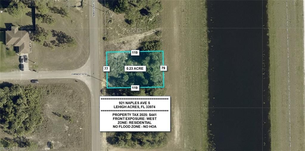 921 Naples AVE S, LEHIGH ACRES, FL 33974 — exterior