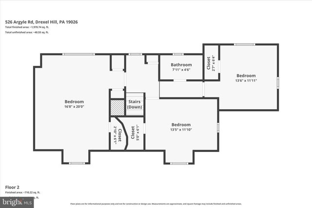 526 ARGYLE RD, Drexel Hill, PA 19026