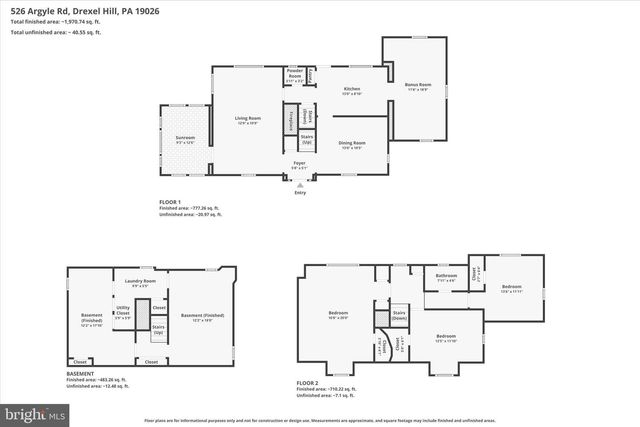 526 ARGYLE RD, Drexel Hill, PA 19026