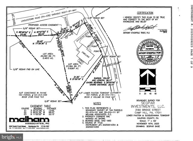 2198 GALE DR, Harrisburg, PA 17110