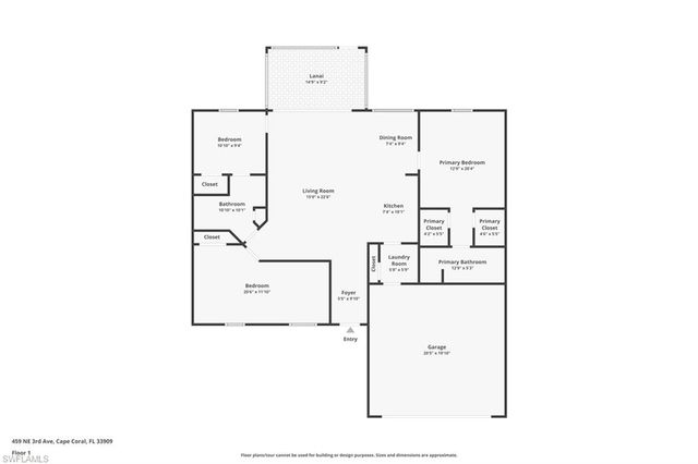 459 NE 3rd AVE, Cape Coral, FL 33909