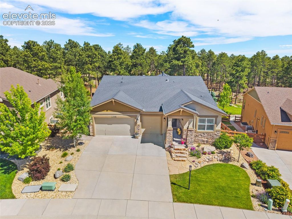 1558 Summerglow Lane, Monument, CO 80132 — exterior