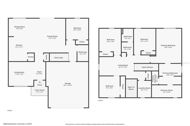 34040 ALAMEDA DRIVE, Sorrento, FL 32776