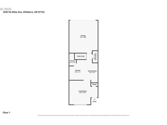 1035 Se ALIKA Ave, Hillsboro, OR 97123