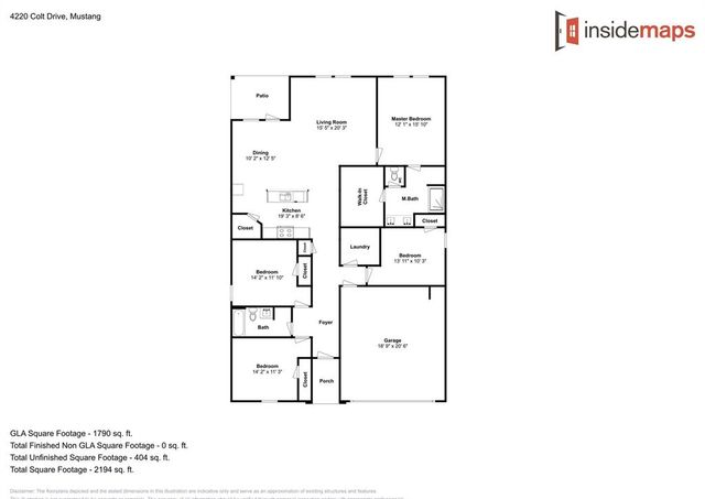 4220 Colt Drive, Mustang, OK 73064