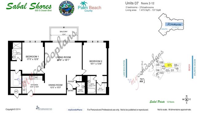 600 S Ocean Boulevard 407, Boca Raton, FL 33432