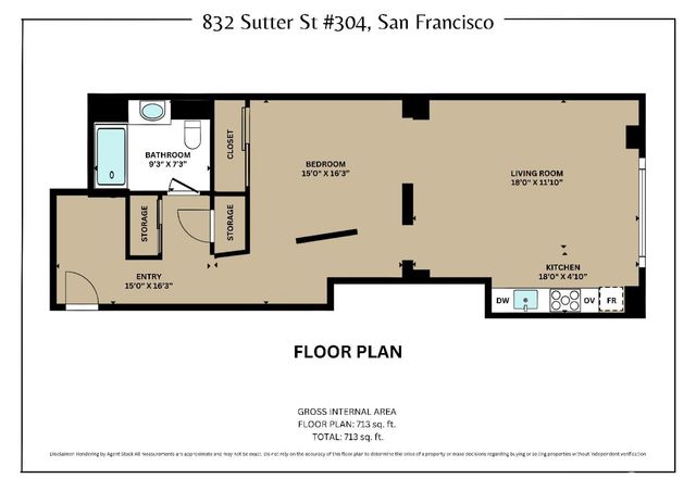 832 Sutter Street 304, San Francisco, CA 94109