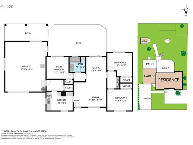 12830 Ne PACIFIC St, Portland, OR 97230