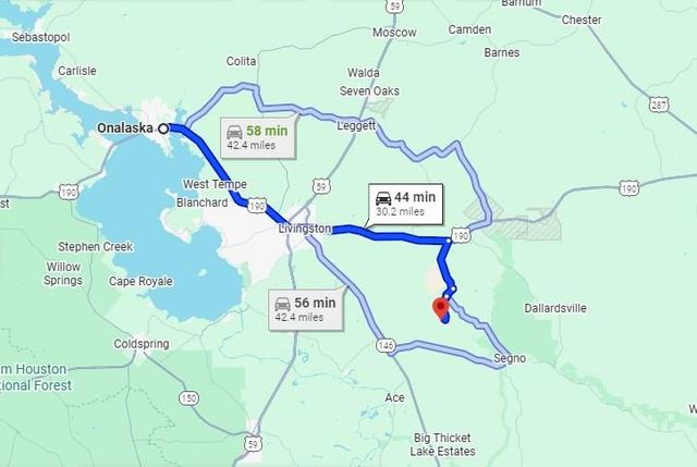 00 Menard Chapel Road, Livingston, TX 77351