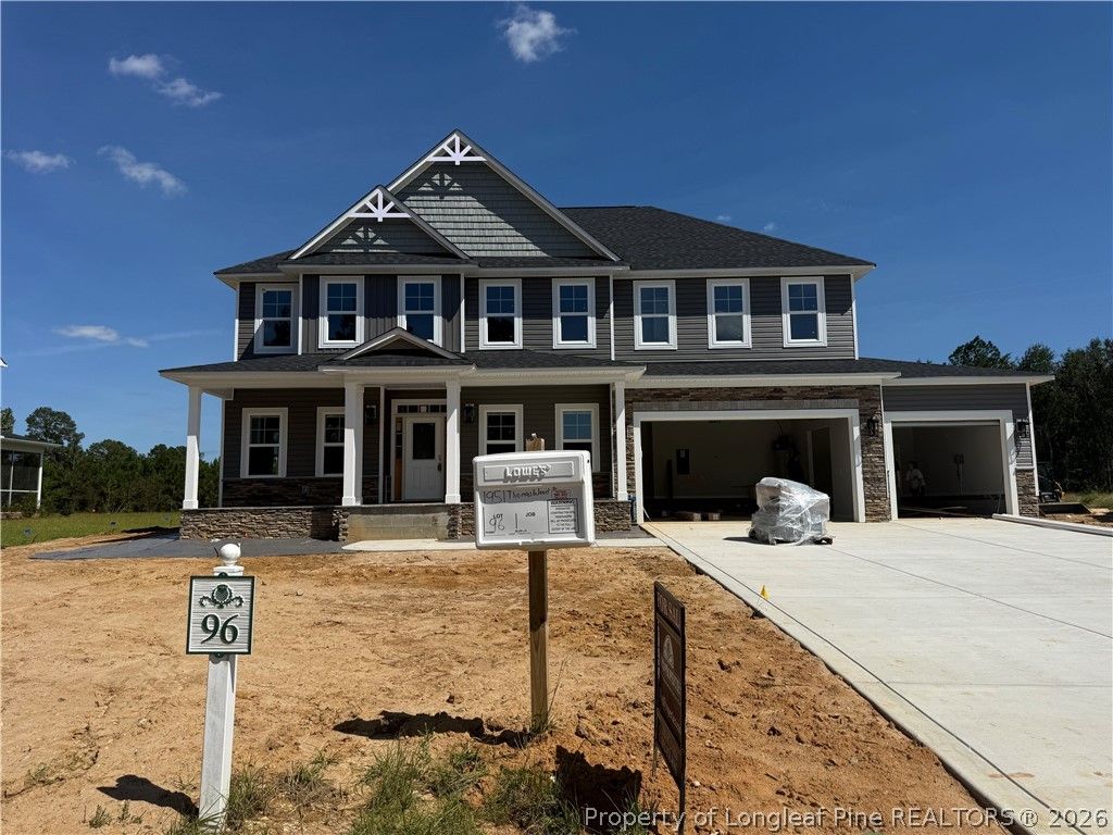 1951 Thomas Wood (Lot 96) Drive, Fayetteville, NC 28306 — exterior