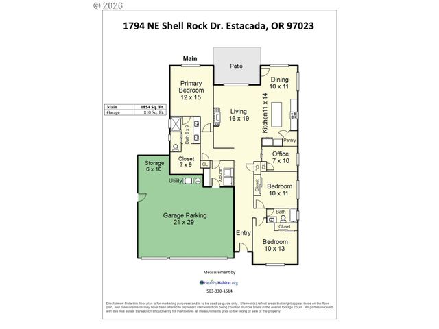 1794 Ne SHELL ROCK Dr, Estacada, OR 97023