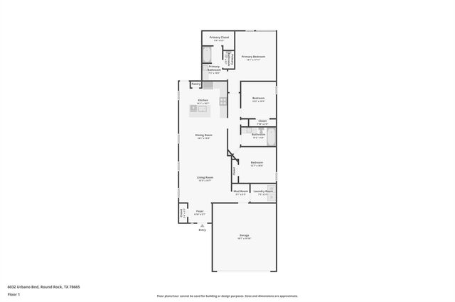 6032 Urbano BND, Round Rock, TX 78665
