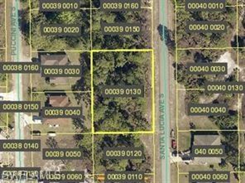 838 Santa Lucia AVE S, LEHIGH ACRES, FL 33974 — exterior