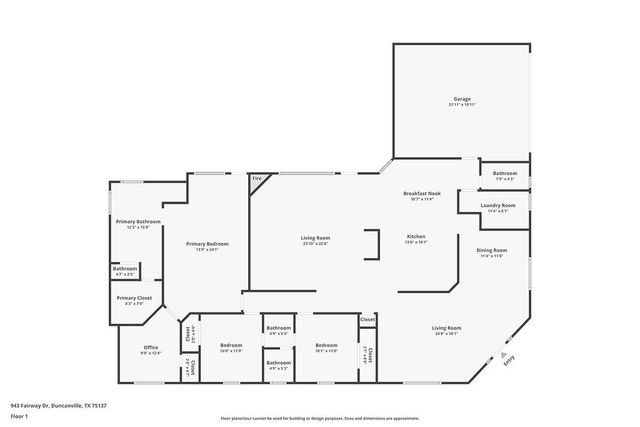 943 Fairway Drive, Duncanville, TX 75137