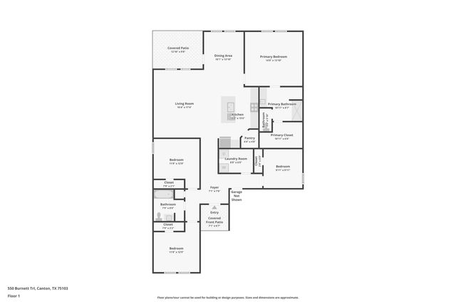 550 Burnett Trail, Canton, TX 75103