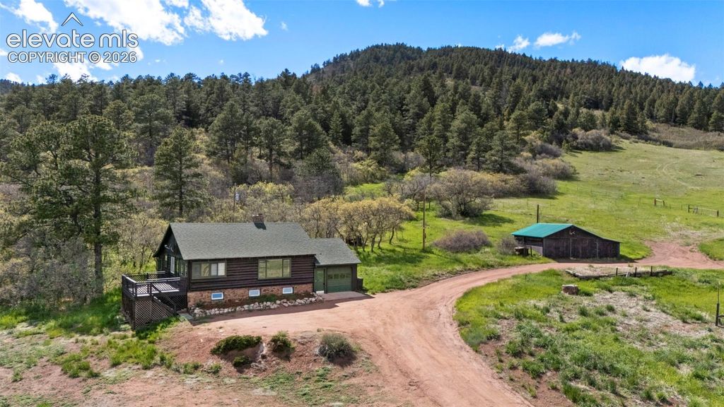 15947 S Perry Park Road, Palmer Lake, CO 80133 — exterior