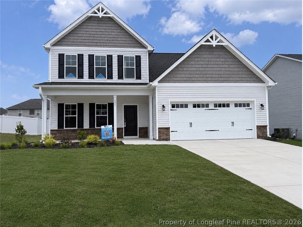 177 Brickendon (Lot 328) Lane, Raeford, NC 28376 — exterior