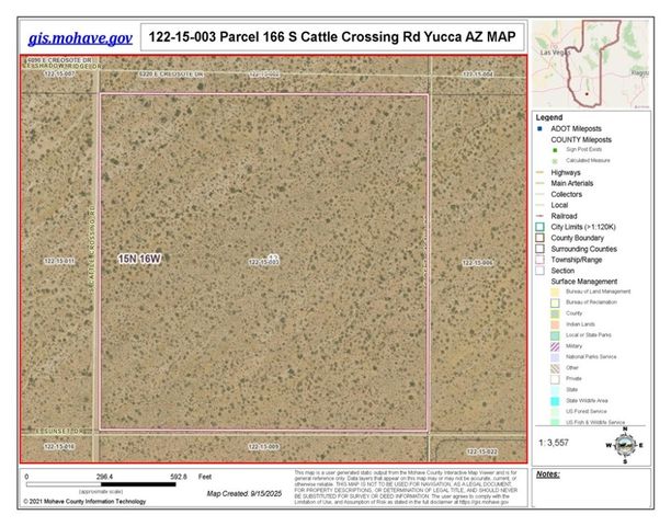 166 S Cattle Crossing Road, Yucca, AZ 86438