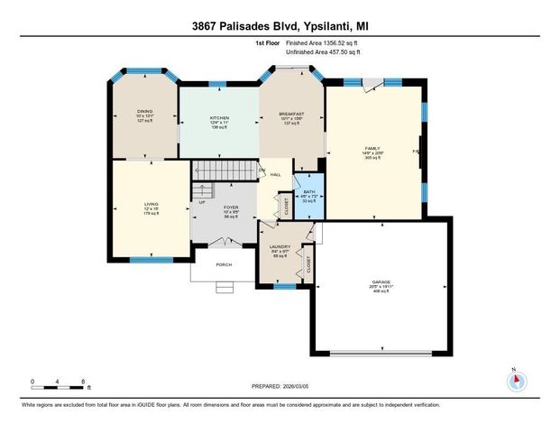 3867 Palisades Boulevard, Ypsilanti, MI 48197