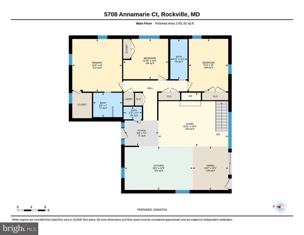 5708 ANNAMARIE CT, Rockville, MD 20855