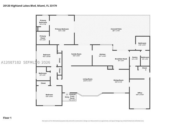 20120 Highland Lakes Blvd, Miami, FL 33179