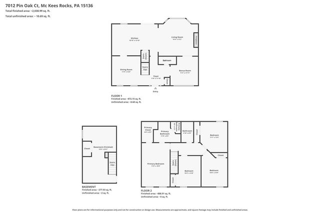7012 Pin Oak Ct, Robinson Twp, PA 15136