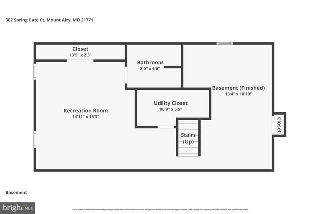 302 SPRING GATE CT, Mount Airy, MD 21771