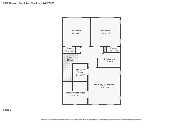 8602 Beaver Creek Drive, Charlotte, NC 28269
