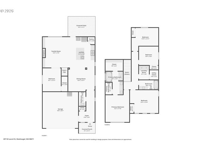 207 W LAUREL St, Washougal, WA 98671
