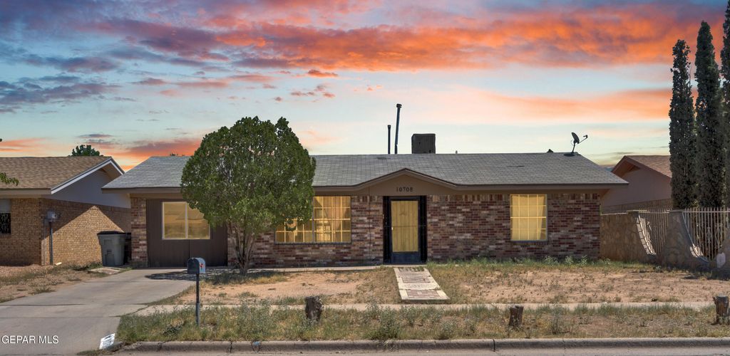10708 Gemstone Street, El Paso, TX 79924
