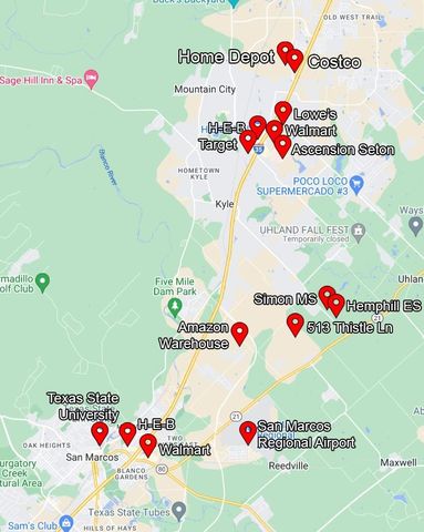 513 Thistle LN, Kyle, TX 78656