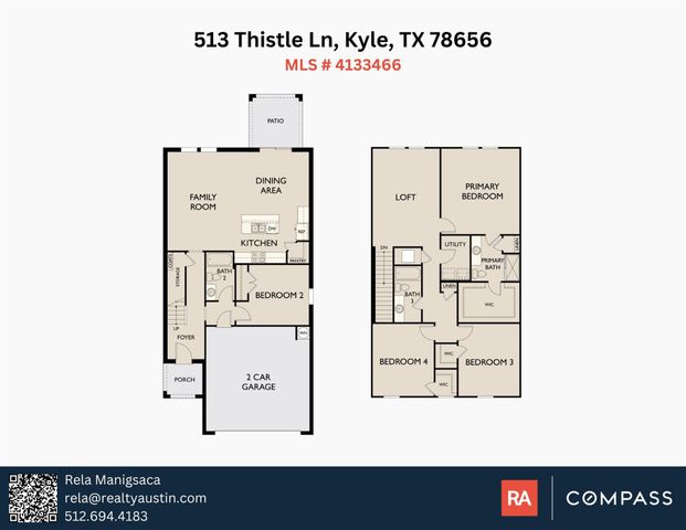513 Thistle LN, Kyle, TX 78656