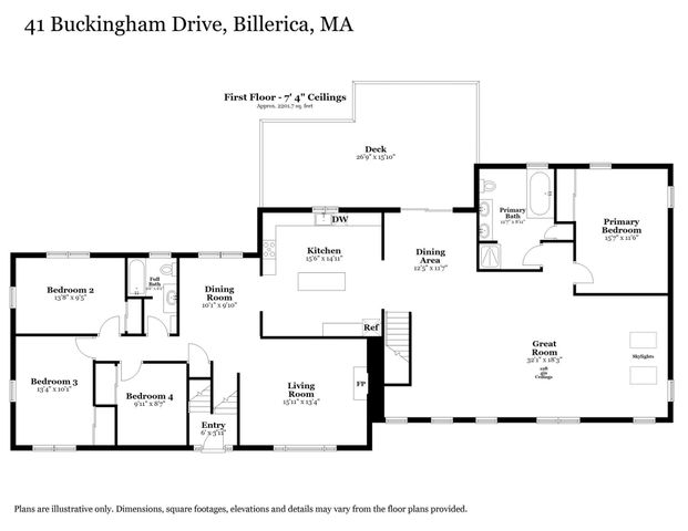 41 Buckingham Drive, Billerica, MA 01821