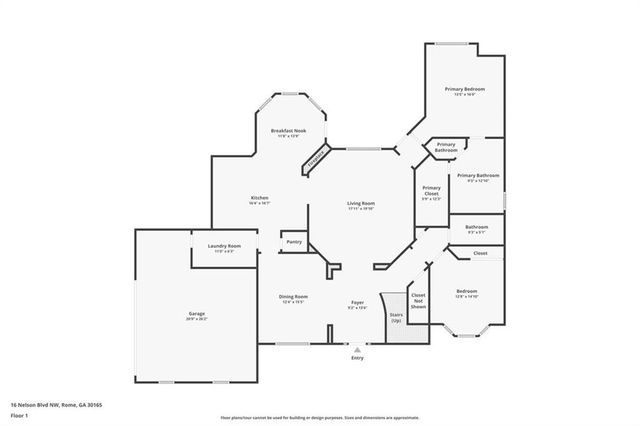 16 Nelson Boulevard NW, Rome, GA 30165
