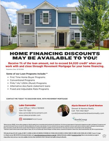 105 Beam Drive, Mooresville, NC 28115