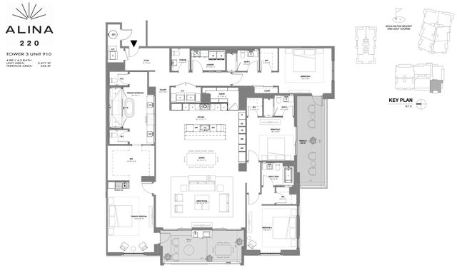 220 SE Mizner Boulevard Ph10, Boca Raton, FL 33432