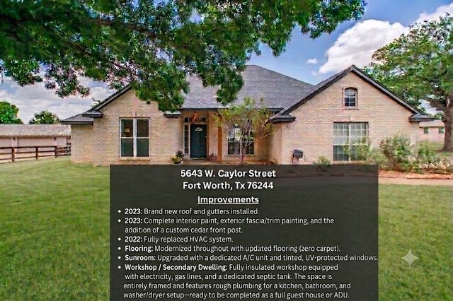 5643 W Caylor Road, Fort Worth, TX 76244