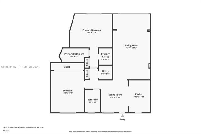 1475 NE 125th Ter 408H, North Miami, FL 33161