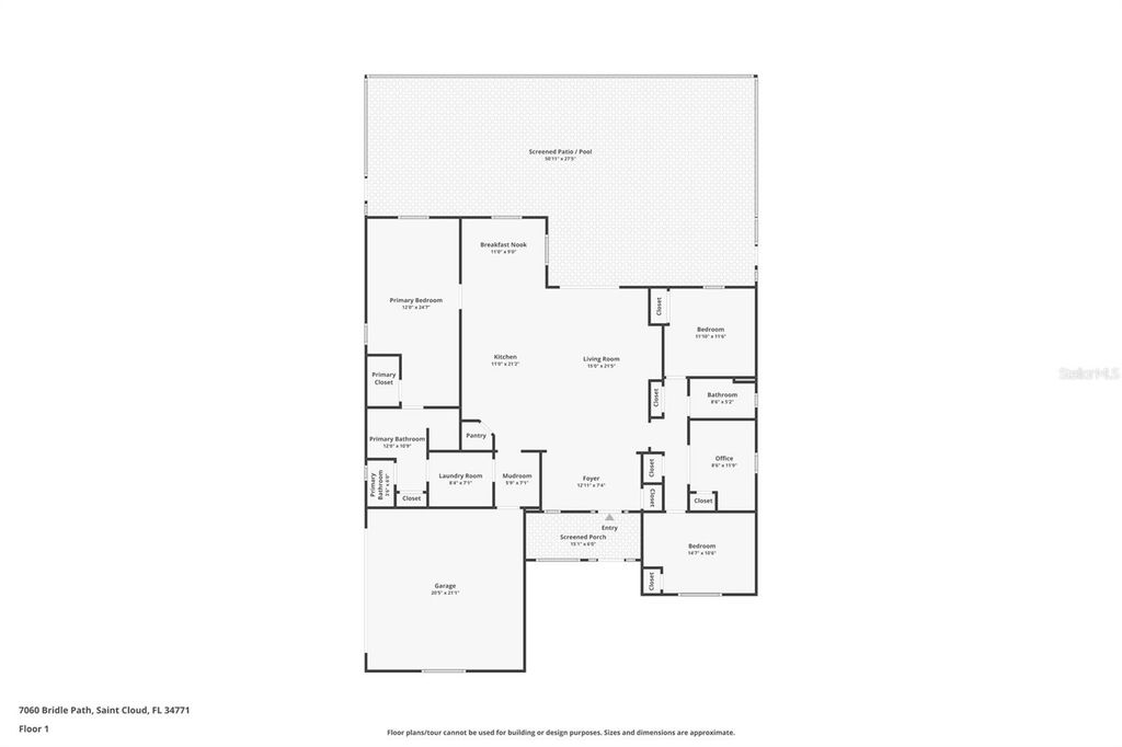 Image 33 of property listing at 7060 BRIDLE PATH, St Cloud, FL 34771