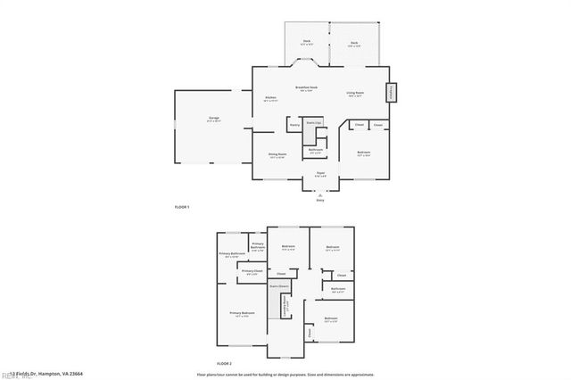 13 Fields DR, Hampton, VA 23664