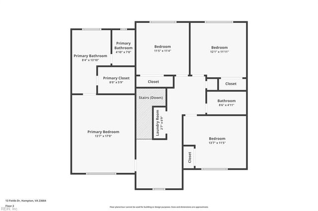 13 Fields DR, Hampton, VA 23664