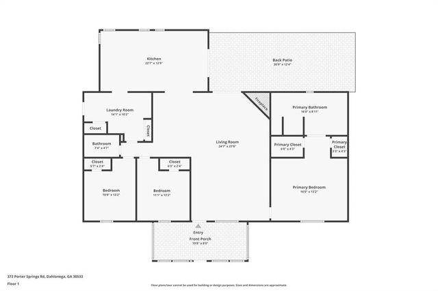 372 PORTER SPRINGS Road, Dahlonega, GA 30533