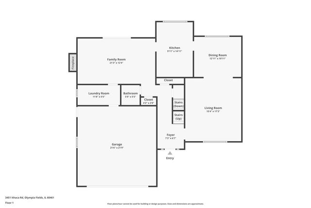 3451 Ithaca Road, Olympia Fields, IL 60461