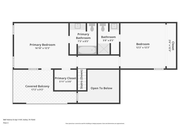 9607 Walnut Street 11107, Dallas, TX 75243