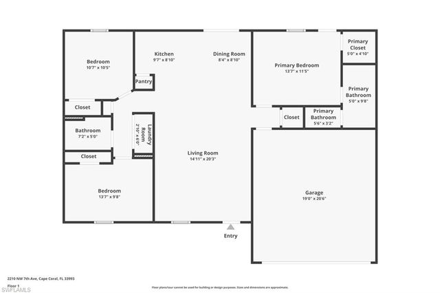 2210 NW 7th AVE, Cape Coral, FL 33993