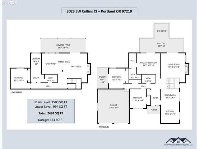 3023 Sw COLLINS Ct, Portland, OR 97219