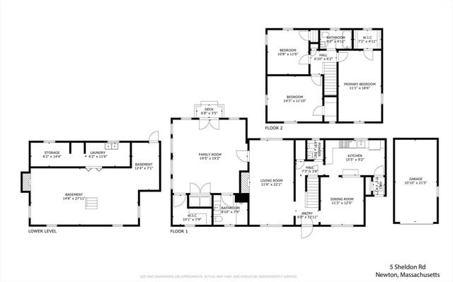 5 Sheldon Road, Newton, MA 02459